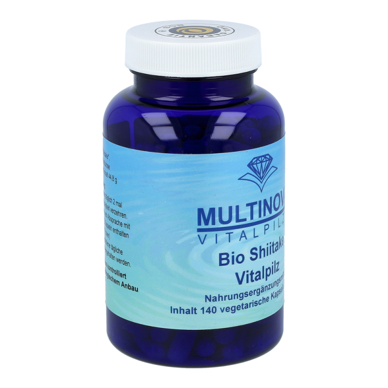 Multinova Shiitake Kapseln 140 Stk. BIO