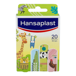 Hansplast Kids Wilde Tiere Strips