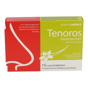 Tenoros Nasenzuckerl Lutschtabletten 15 Stk.