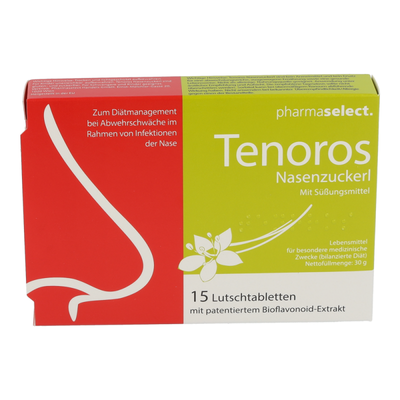 Tenoros Nasenzuckerl Lutschtabletten 15 Stk.