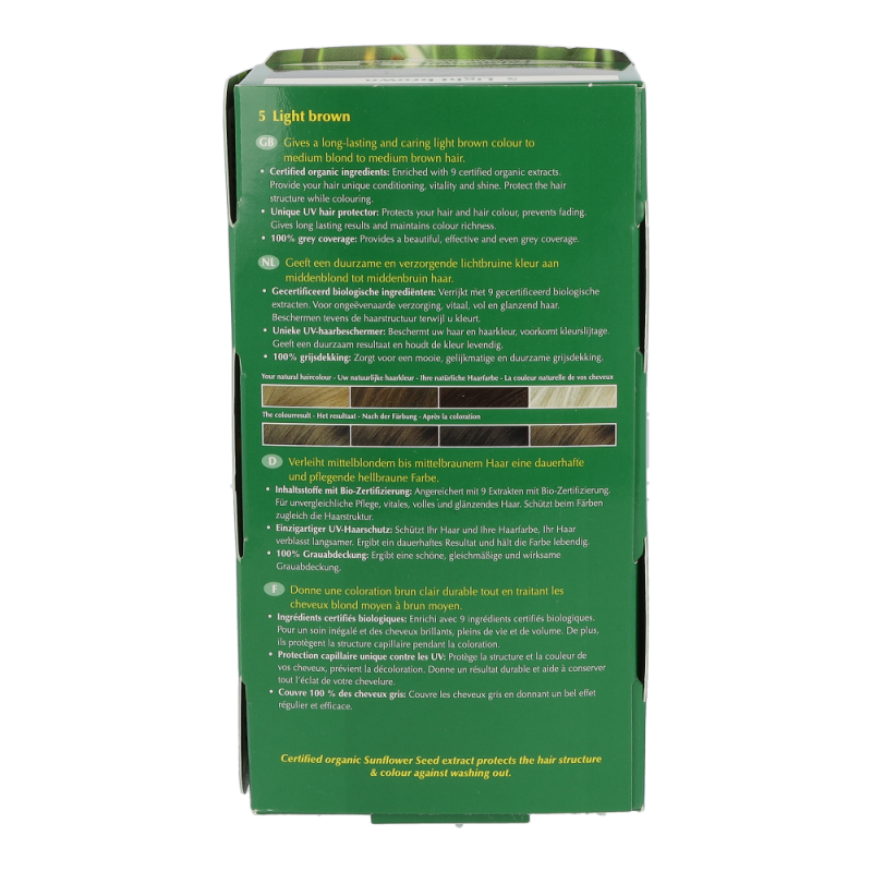 Henna Plus Longlasting Colour 100 ml Lightbrown 5