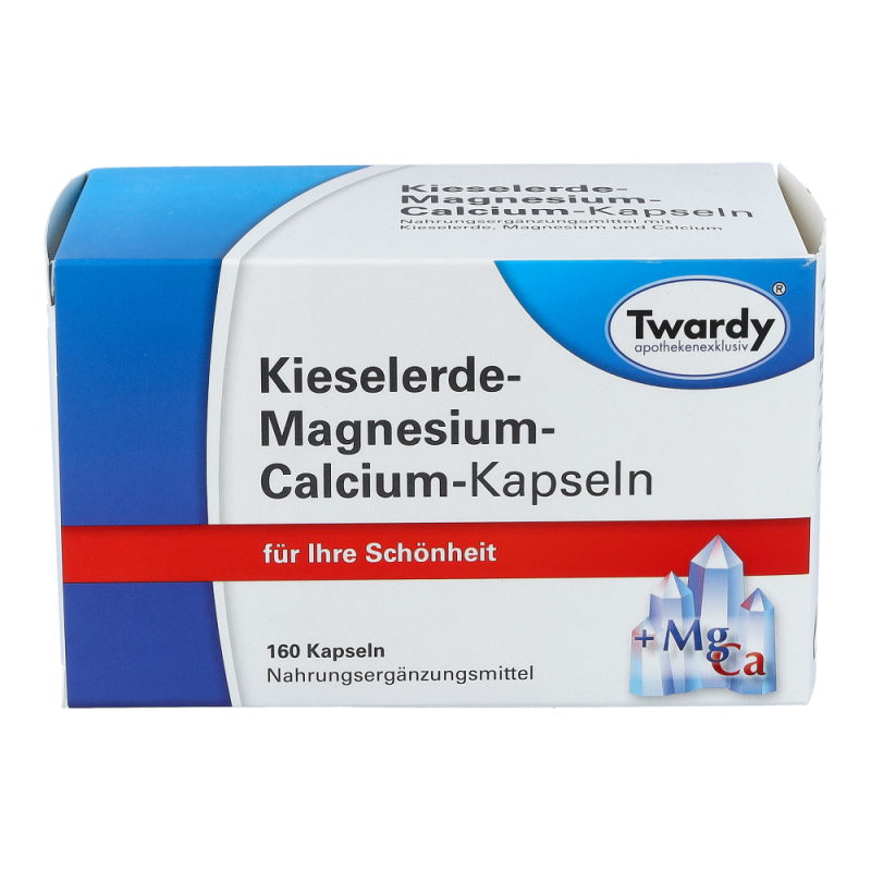 Twardy Kieselerde Calcium Magnesium Kapseln