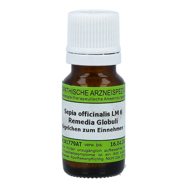 Sepia Officinalis Remedia 10 g LM 6 Globuli