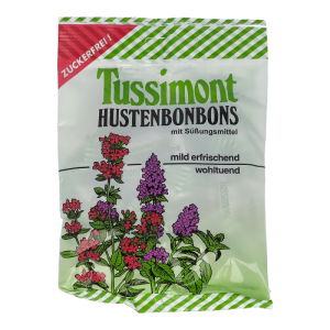 Tussimont Hustenbonbons zuckerfrei 75 g