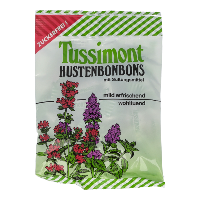 Tussimont Hustenbonbons zuckerfrei 75 g