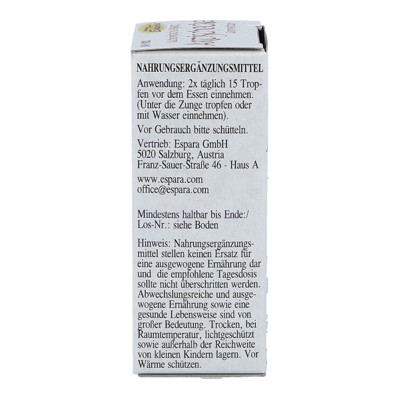 Espara Artischocke Compositum Alchemistische Essenz 30 ml