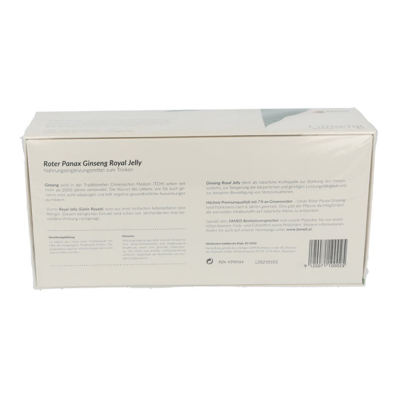 Ginseng Royal Jelly Tri-Ampullen 30 Stk.
