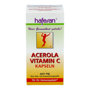 Hafesan Acerola Vitamin C 400 Kapseln 60 Stk.