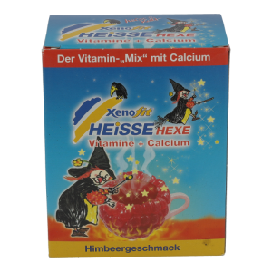 Xenofit Heiße Hexe Vitamine + Calcium mit Himbeergeschmack 10 Stk.