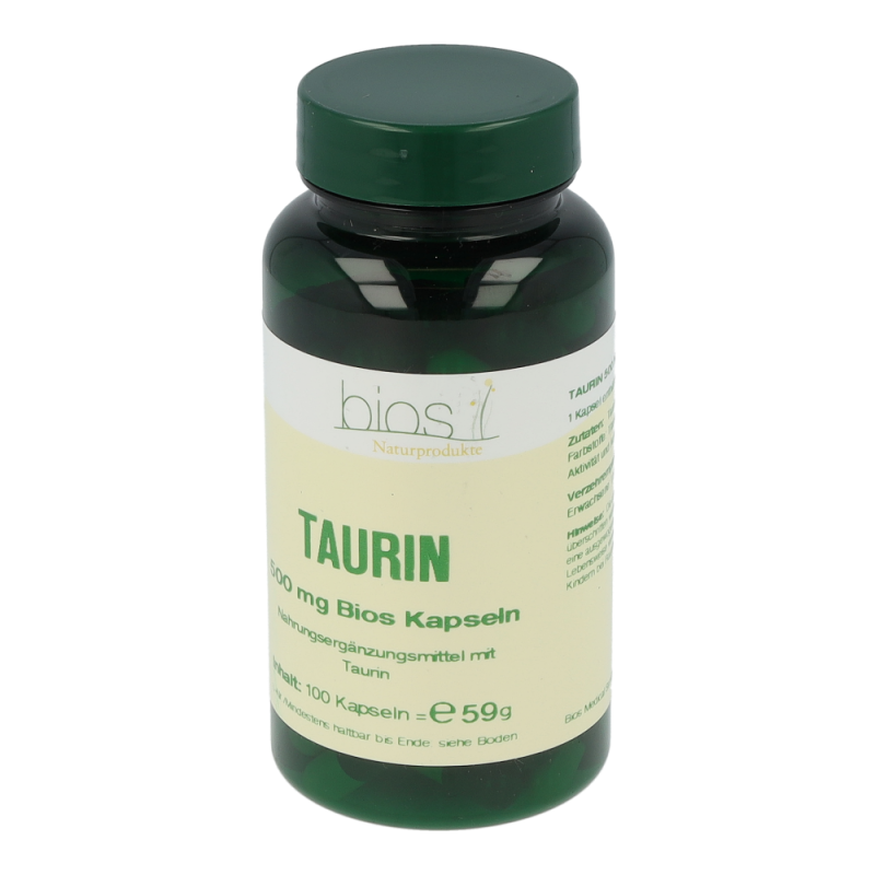 Bios Taurin 500 mg Kapseln