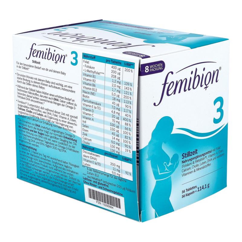 Femibion 3 Stillzeit /56 Tabletten + 56 Kapseln