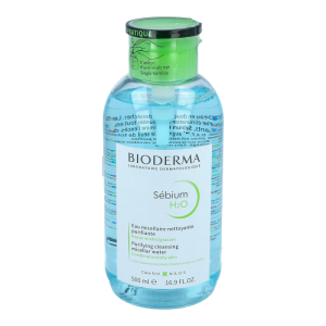 Bioderma Sébium H2O Reinigungslösung + Pump-Spender 500 ml