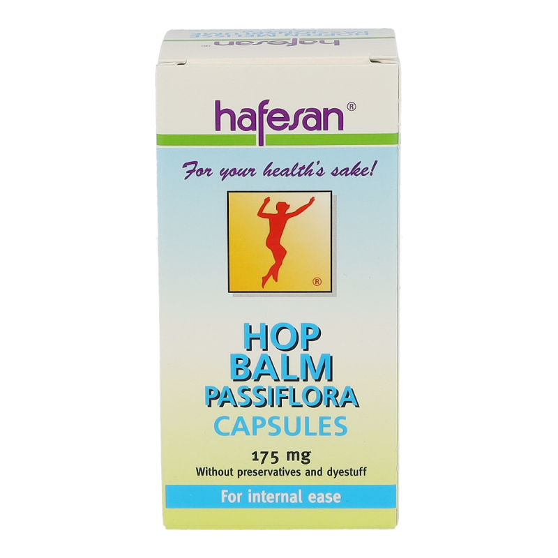 Hafesan HOPFEN MELISSE PASSIONSBLUMEN KAPSELN