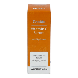 Casida VITAMIN C SERUM + Hyaluron straffende Anti – Age – Pflege – 30ml