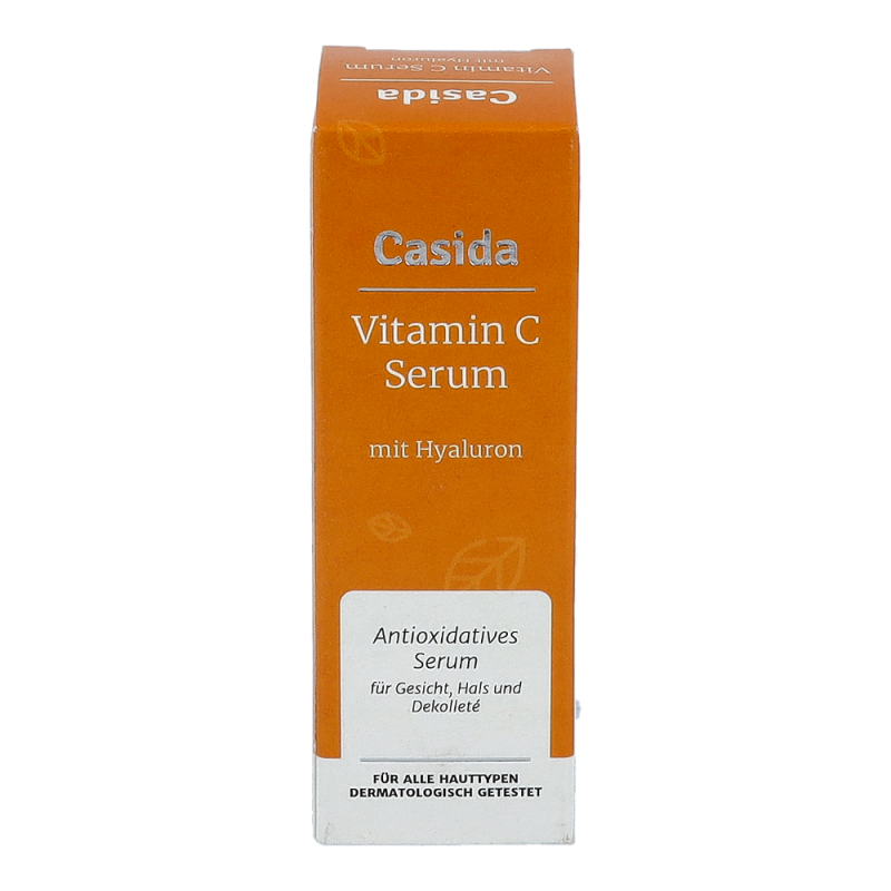 Casida VITAMIN C SERUM + Hyaluron straffende Anti – Age – Pflege – 30ml