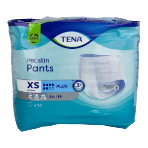 TENA PANTS PLUS XS INK.