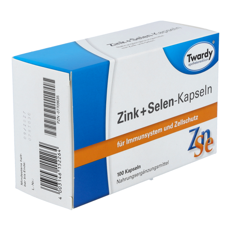 Twardy Zink plus Selen Kapseln 100 Stk.