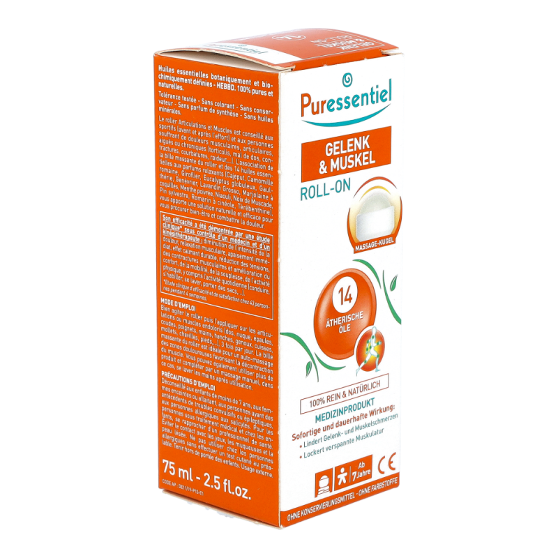 Puressentiel Muskel und Gelenk Roll On 75 ml