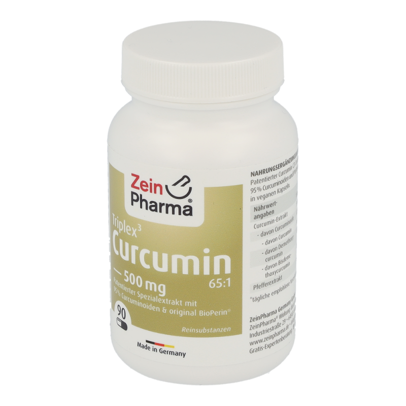 ZeinPharma Curcumin Kapseln 500 mg 90 Stk.