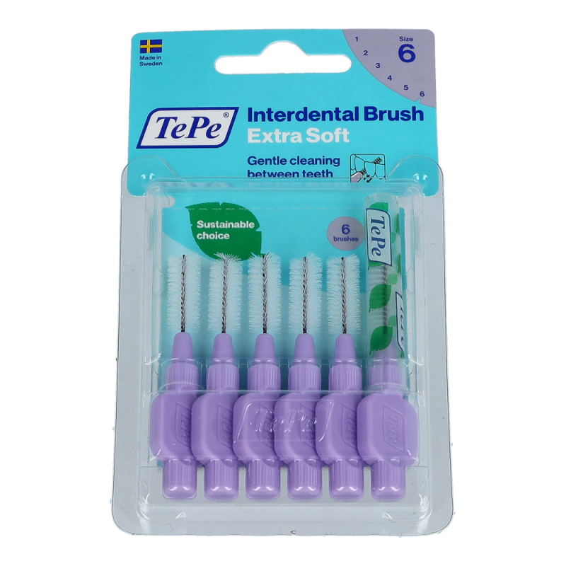 TePe Interdentalbürste X-weich Größe 6 6 Stk.