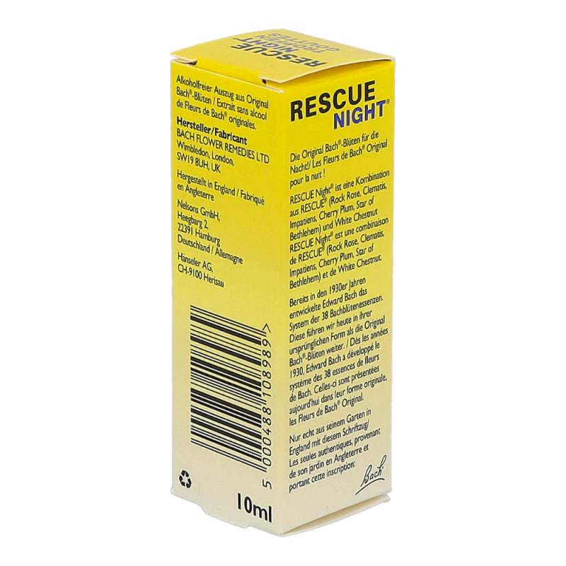 RESCUE Night Tropfen Alkoholfrei 10 ml