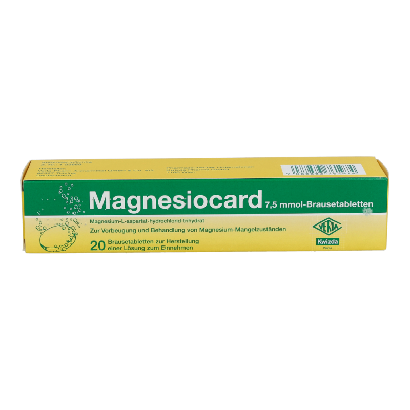 Magnesiocard Brausetabletten 7 20 Stk.