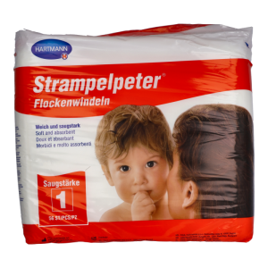 Inkontinenz Strampelp. Flockenwindel 1 56 Stk.