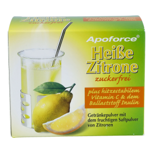 Apoforce Heißgetränk Zitrone Zuckerfrei 10 Stk.