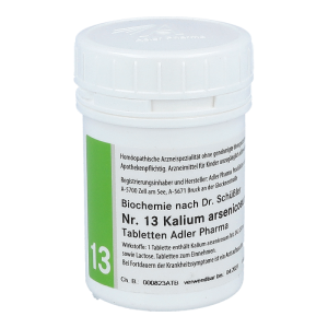 Adler Pharma Schüßler Nr. 13 Kalium Arsenum 100 g D 12