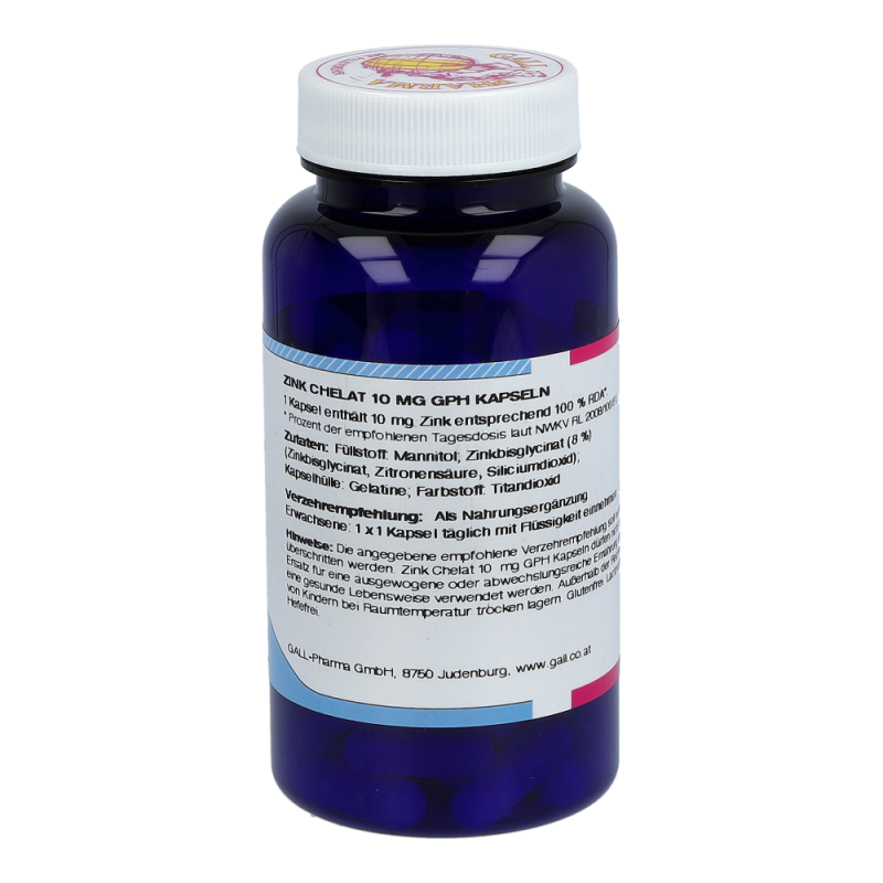 Zink Chelat 10mg Kapseln