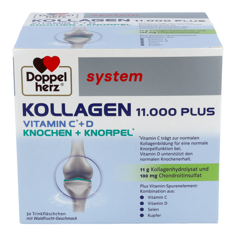 Doppelherz Kollagen 11.000 Plus Ampullen 30 Stk.