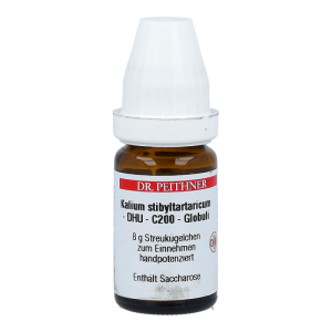 Kalium Stibyltartaricum DHU 8 g C 200 Globuli