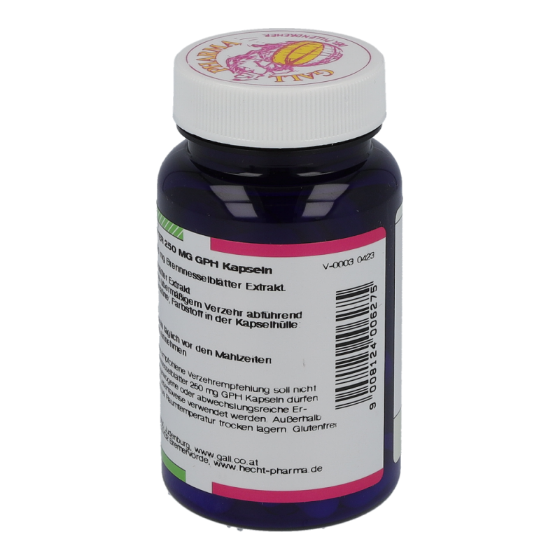 Brennesselblätter 250mg Kapseln