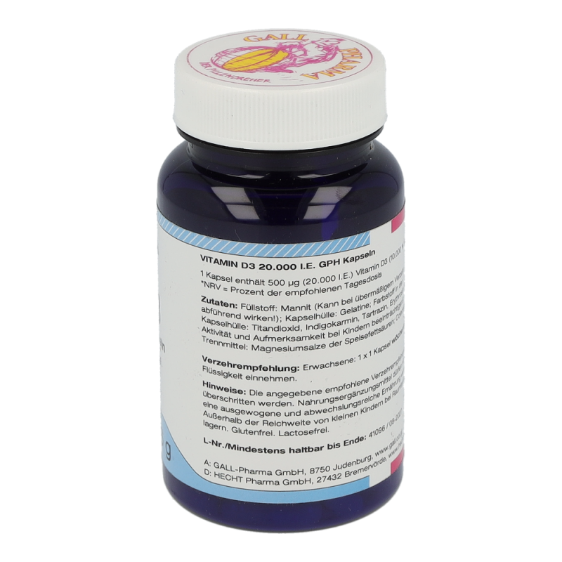 VIT D3 KPS 20.000IE GPH