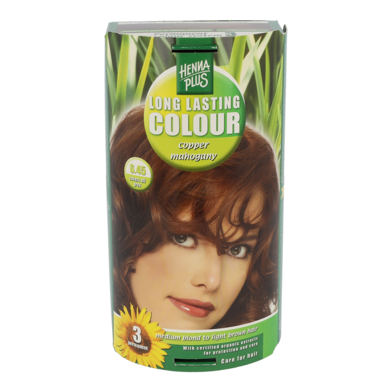 Henna Plus Longlasting Colour 100 ml Mahogany 6.45