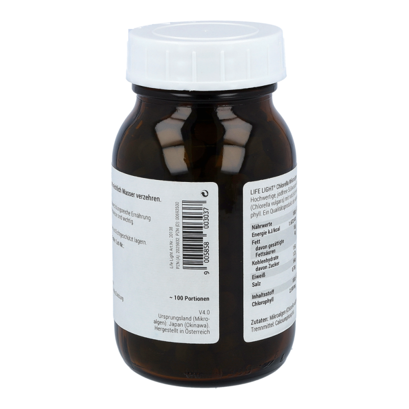 Life Light Chlorella Microalgen Tabletten 500 Stk.