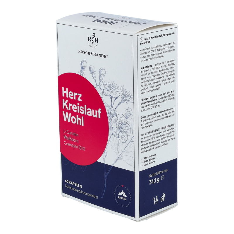 Apocare Herz & KreislaufWohl Kapseln 60 Stk.