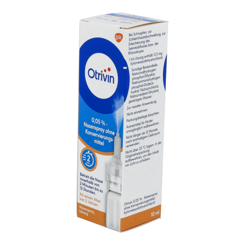 Otrivin 0,05% Nasenspray 10 ml