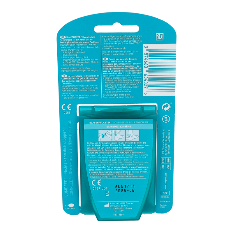Compeed Blasenpflaster Extreme 5 Stk.