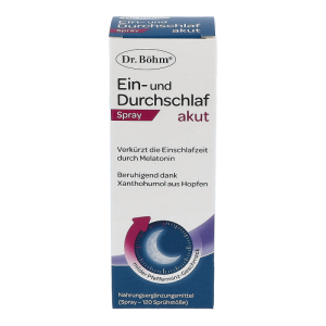 Dr. Böhm Ein- und Durchschlaf akut Spray