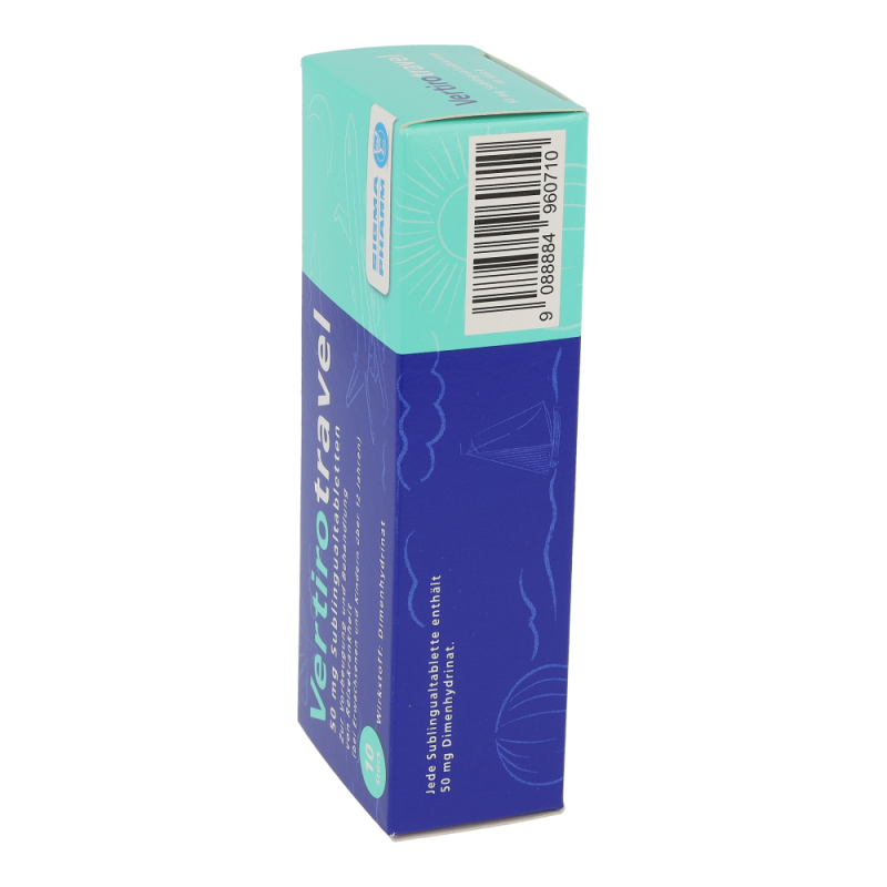 Vertirotravel 50 mg Sublingualtabletten 10 Stk.