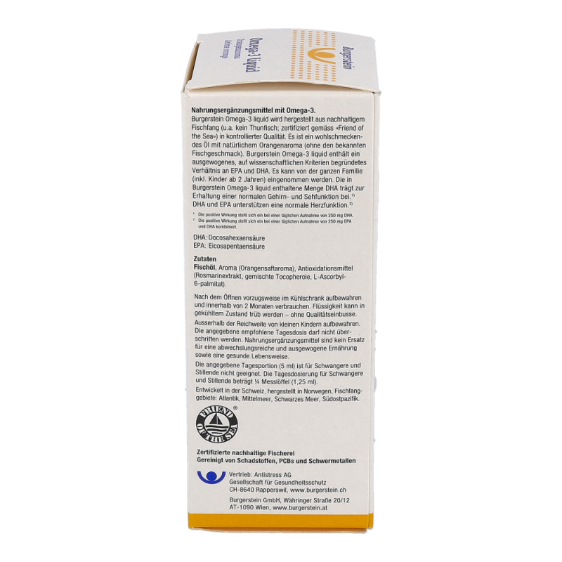 Burgerstein Omega 3 liquid 150 ml