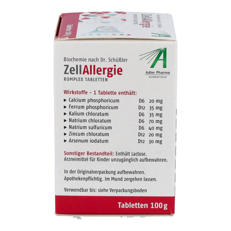 Biochemie nach Dr. Schüßler ZellAllergie Komplex 100 g