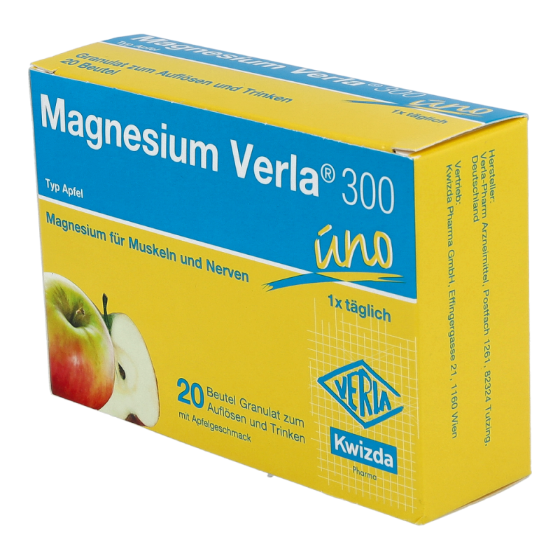 Magnesium Verla 300 Uno Granulat Apfel
