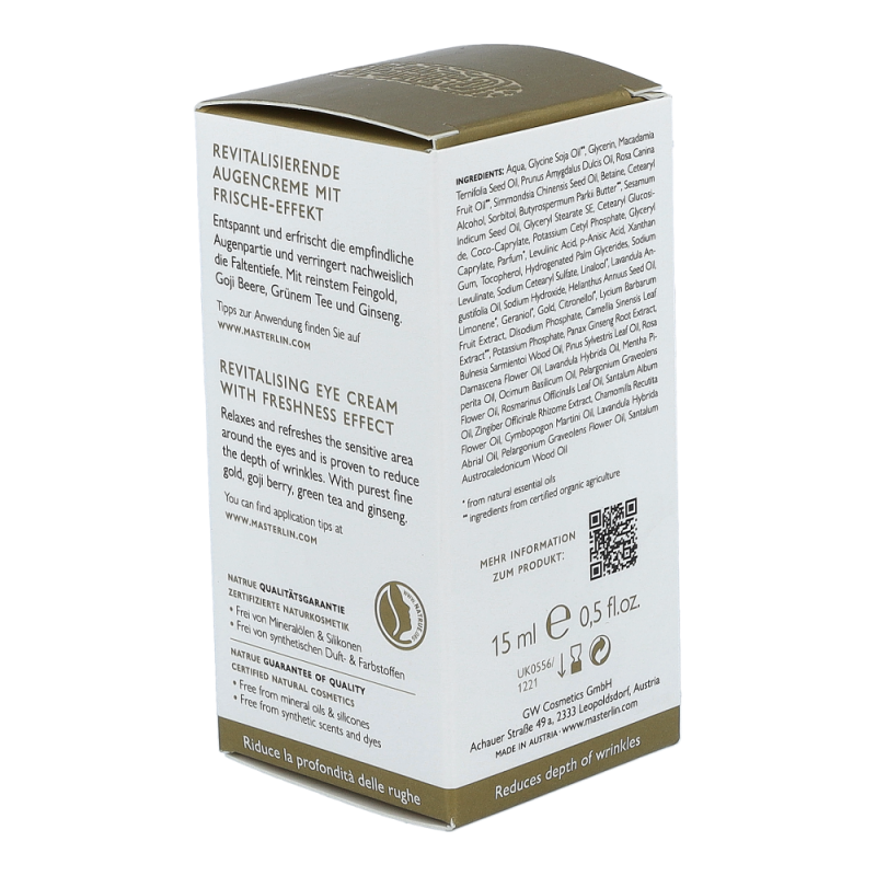 Master Lin Eye Creme Gold & Goji 15 ml