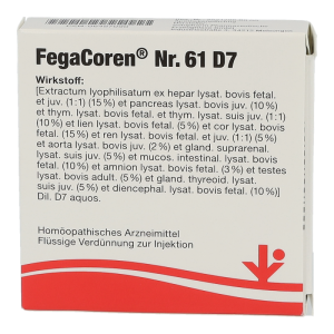 Fegacoren Rev 61 D 7 Ampullen Dilution 5 Stk. D 7 Dilution