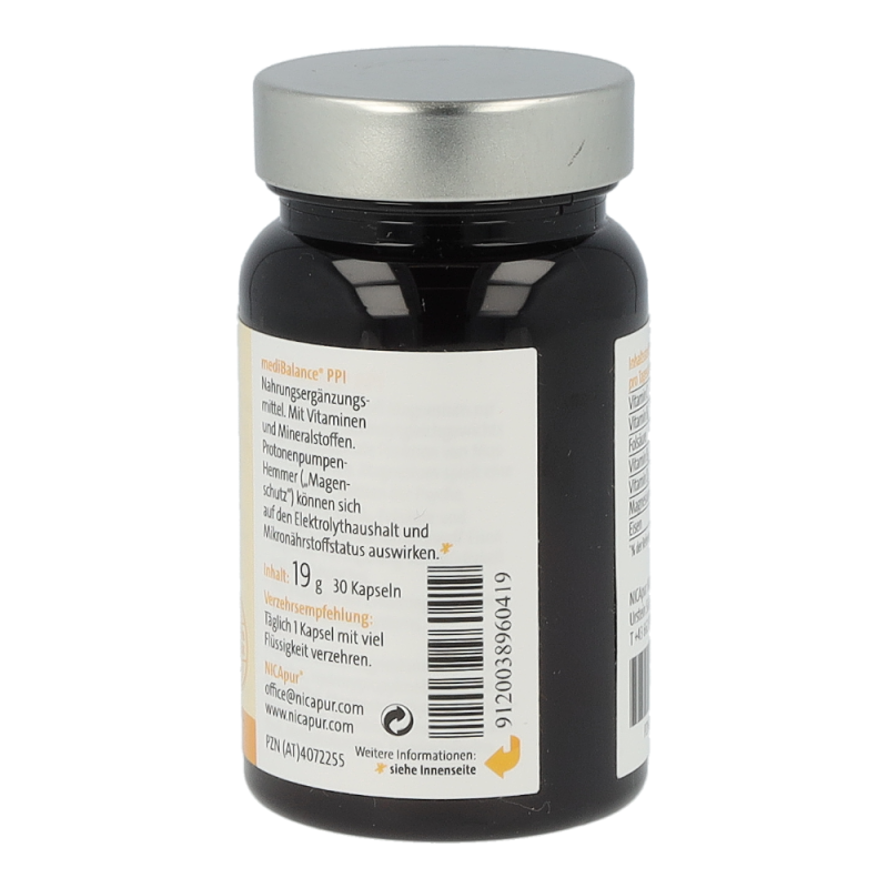 Nicapur MEDIBALANCE PPI Vitamin- & Mineralstoff Kapseln - 30 Stück