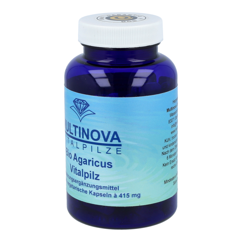 Multinova Agaricus Kapseln 140 Stk. BIO