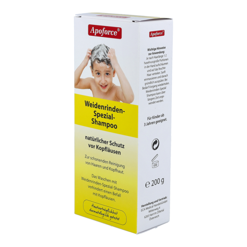 Apoforce Shampoo Weidenrinde spezial 200 ml