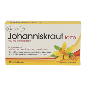 Dr. Böhm JOHANNISKRAUT FORTE 600mg Filmtabletten - 30 Stück